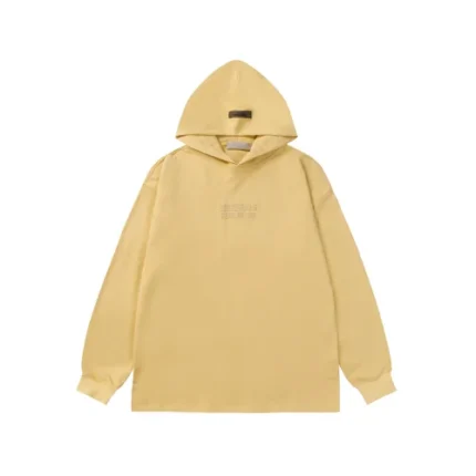 Essentials Cotton-Blend Jersey Yellow Bluza