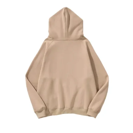 Essentials Embossed Relief Light Brown Bluza