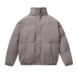 Essentials Puff Dark Taupe Grey Jacket