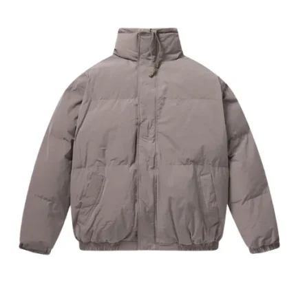 Essentials Puff Dark Taupe Grey Jacket