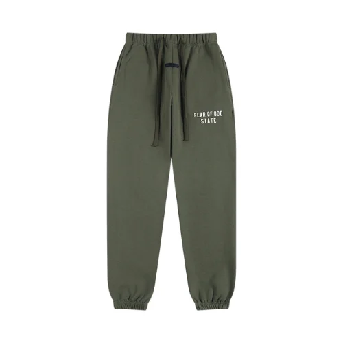 Fear-Of-God-State-Essentials-Sweatpant-Green Fear Of God State Essentials Sweatpants Green