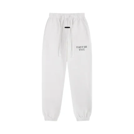 Fear Of God State Essentials White Sweatpants
